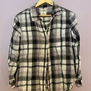 AE Women’s S Purple/Black Flannel